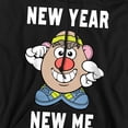 thumbnail image 2 of Potato Head New Year New Me Unisex Adult Pull-Over Hoodie, 2 of 5
