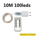thumbnail image 3 of 100M LED String Lights Silver Wire Fairy Lights Garland For Outdoor Street New Year Christmas Tree Terrace Party Decoration, 3 of 5