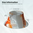 thumbnail image 3 of Salouo Koi Fish Water Print Unisex Bucket Hat, Outdoor Summer Beach Fishing Sun Hat Fun Outdoor Vacation Hat for Men Women Teens,Reversible Double-Side-Wear, 3 of 6