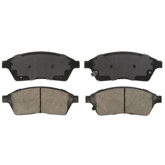 Front Brake Pad Set - Compatible with 2010 - 2016 Cadillac SRX 2011 2012 2013 2014 2015