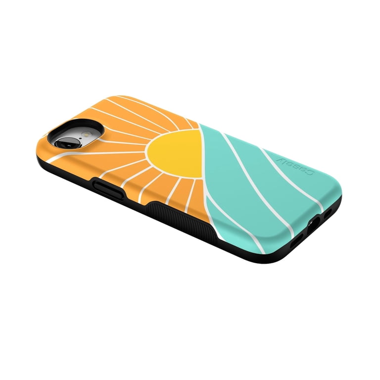 Casely iPhone 16e Case | Waves & Rays | Sunshine | Compatible with MagSafe  | Bold Protective Design - Walmart.com