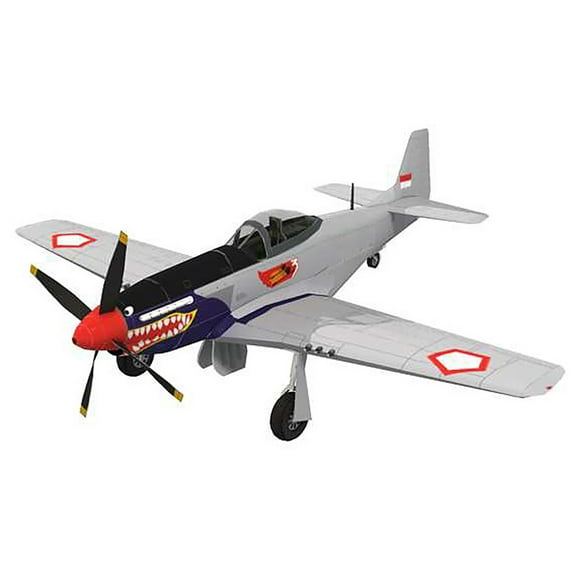 DIY Paper Model Toy P-51D Mustang Fighter Paper Model Kit for Aviation Enthusiasts and Collectors Gift