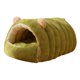 thumbnail image 2 of Cama cerrada para gatos, removible y lavable, cueva de invierno, nido plegable, cálido y seguro para gatos y perros pequeños de interior, cabaña de felpa cómoda y acogedora para mascotas, 2 of 6