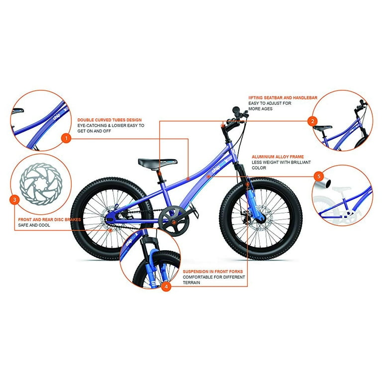 Royalbaby Chipmunk Explorer Blue 20 In. Wheels Open Box
