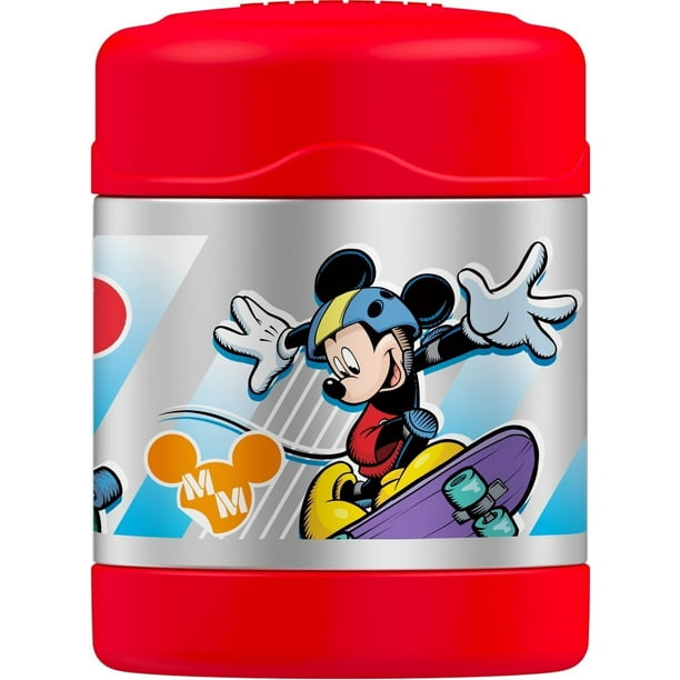 Mickey Mouse SK8 Thermos Funtainer 10oz Hot/Cold Kid's Food Jar Donald