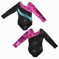 thumbnail image 3 of Traje de gimnasia,Leotardo de gimnasia deportiva para niñas Leotardo de gimnasia Leotardo de danza multifuncional, 3 of 8