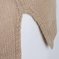 thumbnail image 3 of Suéter Cuello En V Sudadera Capucha Ropa Mujer Top Confortable Blando Casual Mujer Khaki M jinwen Suéter a rayas de mujer, 3 of 8