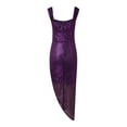 thumbnail image 4 of Wdgfv Womens Sequin Dress Elegant Off Shoulder Sequin Prom Gown with Pleated Midi Design for Formal Evening Events, 4 of 7
