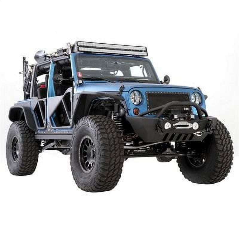 Smittybilt XRC Gen2 Front Bumper with Winch Plate (Black) - 76807