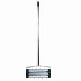 thumbnail image 5 of LuckyNote Heavy Duty Rolling Lawn Aerator, Push Spike Lawn Aerator with 3‑Piece Long Steel Handle, Rotary Tine Soil Aerator for Garden Yard, Silver, 5 of 8