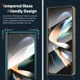 thumbnail image 5 of Ocase Compatible Con Samsung Galaxy Z Fold 4 5G Funda Tipo Cartera Con Soporte Para Bolígrafo S Pu Funda De Cuero Flip Folio Con Ranuras Para Tarjetas Rfid Bloqueo Kickstand Cubierta Del Teléfono Para, 5 of 5