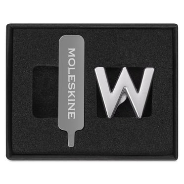 Moleskine Letter Series Notebook Pin - W