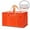 orange, variant on 2 Pack Extra Large Moving Bags with Zippers & Carrying Handles, Heavy-Duty Storage Tote Moving Boxes for Space Saving, 69*35*38cm/27*14*16inches