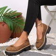 thumbnail image 5 of Bkhluea Women Knotted Platform Loafer Shoes Slip On Comfortable Footwear For Office Work Daily Casual Outdoor Activities, 5 of 7