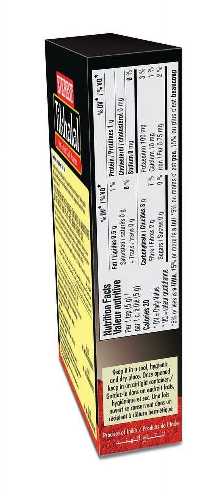 Poudre de piment Everest Tikhalal, 100g