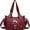 Wine Red, variant on SPEKSEE Purses for Women Large Hobo Bags Soft PU Leather Shoulder Bag Satchel Tote Top Handle Handbags