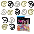 thumbnail image 3 of Confetti Curly Q Black, Gold - Pouch (1/2 oz) - CCP9541, 3 of 8