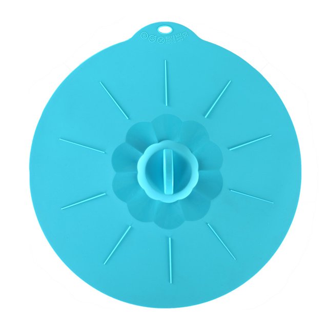 Kearding Tapas de succión de silicona de grado alimenticio Tazas de varios tamaños Cuencos Sartenes Contenedores Cubierta de mantenimiento Type7 NO7