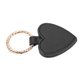 thumbnail image 4 of Clip magnético para sombrero Vevor de cuero PU negro con forma de corazón, 4 of 5