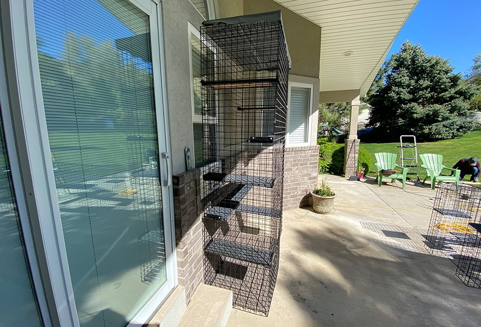 24" X 48" X 96" Outdoor Catio Cat Enclosure