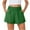 Green, variant on Wyobmus Womens Workout Gym Shorts Elastic High Waisted Stretchy Athletice Shorts Casual Quick Dry Lounge Shorts Lightweight With Pockets Black