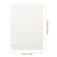 thumbnail image 2 of OUNONA 12 Pcs Séparateurs de Pages Transparents PP pour Présentations Réutilisables Enseignants, 2 of 8