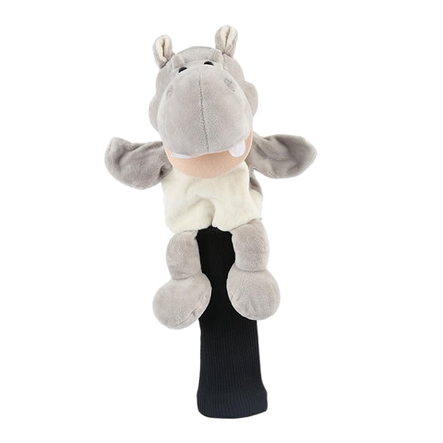 Sonducket Golf Club Headcover Wood Driver Head Protector Sleeve Cover Golf hipopótamo gris