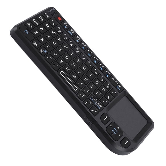 Ultra Slim Touchpad Keyboard, 2.4GHz, 69 Backlit Keys, Infrared Light Indicator, Portable for HTPC, PS3, ,360,