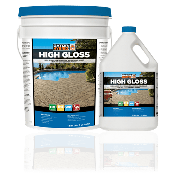 Alliance Designs GATORHYBRID04 1 gal Gator Hybrid High Gloss Sealer