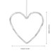 thumbnail image 2 of Valentines Day Window Lights Hanging Lights Heart Shape Light String For Family And Friends 1Pack, 2 of 4