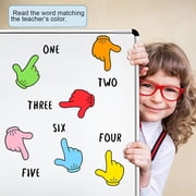 HOOJOJO Educational Magnet Toys for Toddlers, Cute Fridge Magnets Learning Toy Set for 3 Year Old Boys and Girls