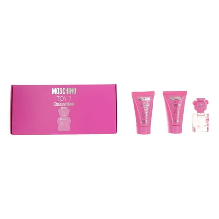 Moschino Toy 2 Bubble Gum by Moshino, 3 Piece Mini Set for Women