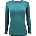 thumbnail image 1 of Women's Under Scrub Tee Crew Neck Long Sleeve T-Shirt, 1 of 7