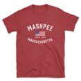 thumbnail image 1 of Mashpee Massachusetts Patriot Men's Cotton T-Shirt, 1 of 1