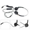 thumbnail image 4 of Telephone Headset, Ultra Clear Call Plug And Play Noise Reduction Ergonomic Business Headphone Adjustable With Microphone For Online Classes, 4 of 8