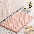thumbnail image 2 of Giyblacko Carpet Door Mats Bathroom Rug Mat Soft And Absorbent Microfiber Bath Rugs Non Slip Shaggy Plush Bath Carpet Bath Mats For Bathroom Tub And Shower, 2 of 5