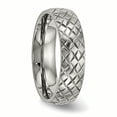 thumbnail image 4 of Bague Texturée Polie en Titane Taille 12.5, 4 of 6