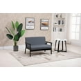 thumbnail image 2 of Lilola Home Bahamas 45" W Dark Gray Loveseat, 2 of 12