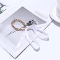 thumbnail image 4 of Tobillera Salvador de Lazo de Cadena Decoraciones Blanco, 4 of 10
