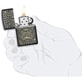 thumbnail image 5 of 49087 Zippo Laser Engrave Black Matte Pocket Lighter, 5 of 6
