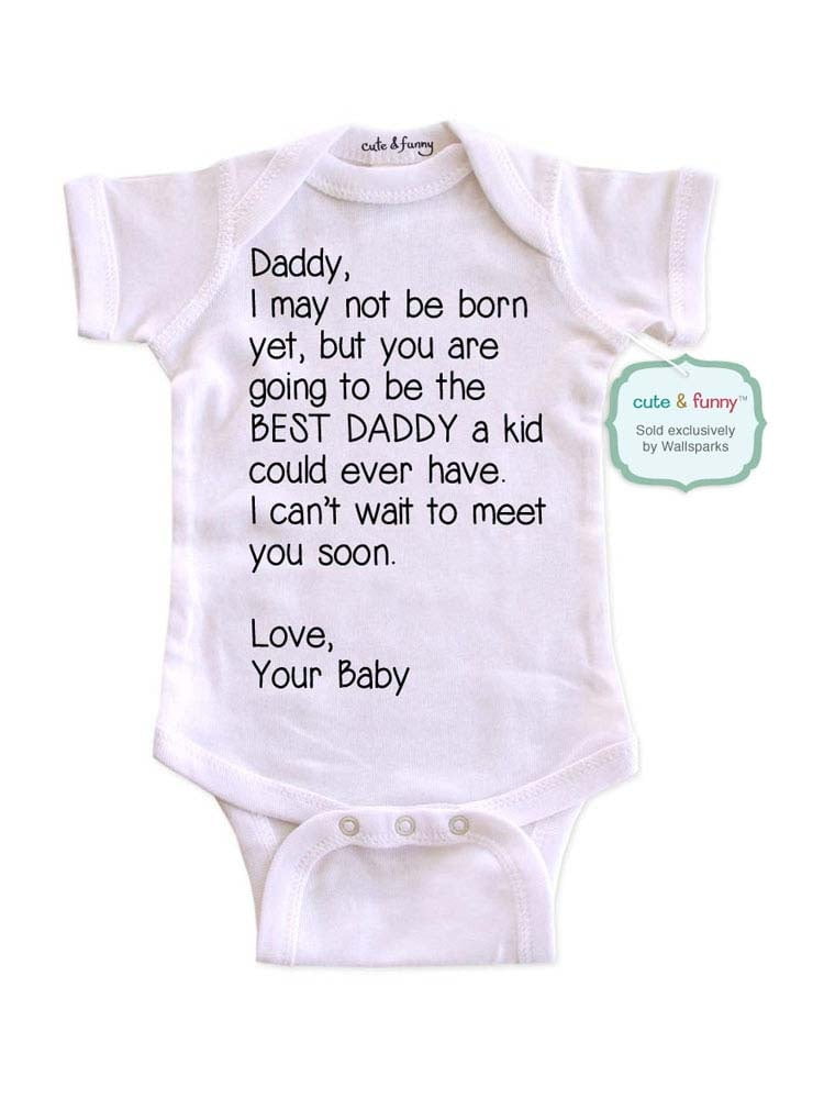 unisex daddy baby clothes