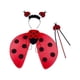 thumbnail image 2 of Conjunto de disfraces de animales para niños jinwen 3 piezas mariquita, 2 of 8