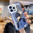 thumbnail image 3 of Funda de teléfono con bloqueo azul para iPhone, carcasa transparente de Anime de sangre caliente para iPhone 15, 14, 13, 12, 11, Mini Pro Max, X, XR, XSMax, 6S, 6, 7, 8 Plus, SE20, 3 of 5