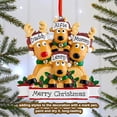 thumbnail image 4 of Animal árbol de Navidad adorno colgante lindo chimenea pared Navidad Oficina sala de estar decoración del hogar colgante decorativo 4 animales Inevent HA009187-03, 4 of 7
