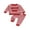 Red, variant on BemeyourBBs Toddler Baby Boy Valentines Day Outfits Letter Embroidery Long Sleeve Striped Sweatshirt and Joggers Pants Set Spring Clothes