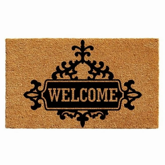 Calloway Mills Courtyard Welcome Outdoor Doormat