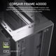 thumbnail image 2 of Carcasa para PC CORSAIR 4000D con marco modular Mid-Tower ATX, color blanco, 2 of 9
