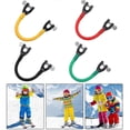 thumbnail image 2 of （Black）2Pcs Ski Tip Connector Control Wedge Ski Training Aid Snowboard Connector For Safe, 2 of 5