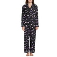 thumbnail image 4 of joogoo Pajamas Set for Women Hearts Bats Long Sleeve Pjs Loungewear L, 4 of 7