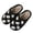 Black-1, variant on Slippers Winter Womens Mens Fluffy Plush Slippers Cute Cartoon Slippers Cuddly Warm Shoes Indoor Outdoor Girls Women